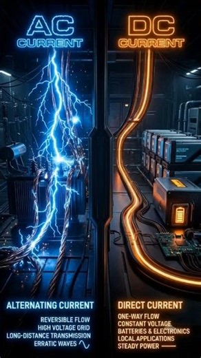 AC vs DC Current⚡