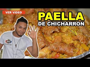 Paella de Chicharrón, Exquisita, Jugosa y Deliciosa - (PorcaoRD) - Conoce Mi Negocio