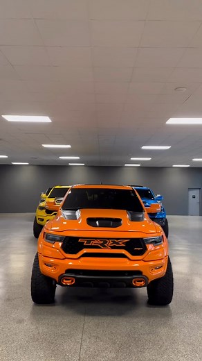 Which color Ram TRX are you taking? 🤔 @212motors #truckdaily #truck #trucks #ramtrucks #ramtrx #trx #prerunner #wrapped | TruckDaily