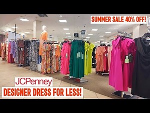 👗JCPENNEY NEW WOMEN'S FASHION DRESSES SALE UP TO 40% OFF! MUST-HAVE DRESS STYLES OF THE SEASON