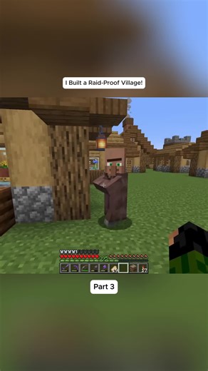 Build a Raid Proof Village in Minecraft
