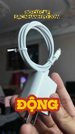 Bộ sạc nhanh PD 20W dùng cho iPhone 5-14 Pro Max #shorts #hoacon #ip #iphone #sacnhanh