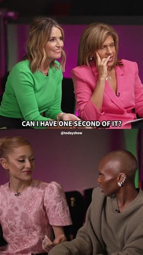 Ariana Grande & Cynthia Erivo Sing 'I'm Every Woman' | Wicked Movie Interview