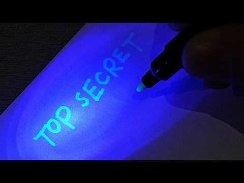 How to Make Invisible Ink Pen For Secret Messages