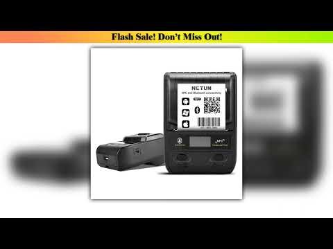 Netum Bluetooth Thermal — First Look (2025): Netum Bluetooth Thermal Label Printer Mini