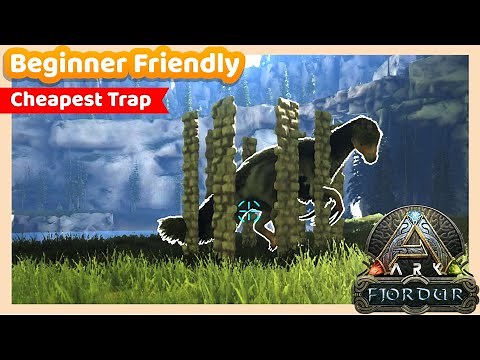 Easy Therizinosaur Taming Guide ( Cheapest trap 2022 ) | ARK Survival Evolved