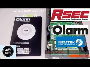 Olarm Pro 4G panel connection (Merlin M28 Stealth Energizer)