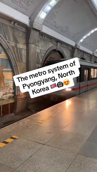 Experience the Pyongyang Metro System in North Korea