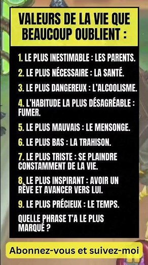 9 vérités sur la vie que tu ignores peut être