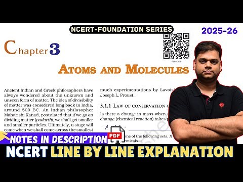 Atoms and Molecules - Class 9 Science Chapter 3 [Full Chapter]