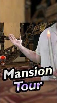 Luigi's Mansion Tour 👻 #asmr #shorts #asmrvideos #asmrsounds #mario