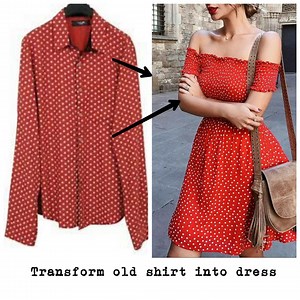 34K views · 1.1K reactions | ✂️Learn to convert old shirt into dress.. | Get style by ateeka | Facebook