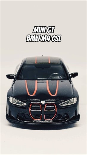 MINI GT | BMW M4 CSL Black Sapphire #DiscoDiecast #BMWM4CSL #MiniGT #DiecastCars #CarCulture