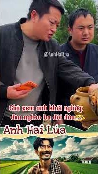 Chú xem anh khởi nghiệp nè, không ai nghèo ba đời...ha ha ha#vuinhon #haihuoc #giaitri