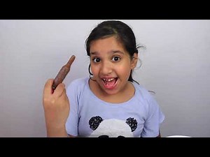 تحدي الطعام: "حقيقي" مقابل "شوكولاتة" قصة الحلويات ضارة !! REAL FOOD VS CHOCOLATE FOOD CHALLENGE