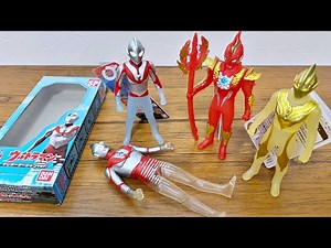 [Extra paint job?!] A review of three limited edition Ultraman soft vinyl figures!!!