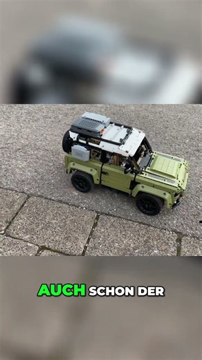 Neues LEGO Land Rover Defender RC: Fährt wie echt! #shorts