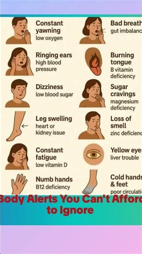 💡Your body is always sending signals - are you listening???#healthylifestyle #dailywellness