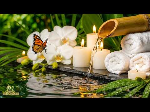 Relaxing Bamboo Water & Spa Piano 🌿 Healing Meditation Music for Stress Relief, Calm Mind & Body