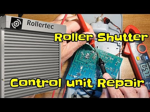 Control Unit repair For Roller Shutter Garage Door #electronicscreators #1kcreator
