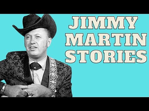 Jimmy Martin - The Mystery Of Hank Williams' Couch - ( Mike Bub )