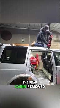 The craziest transformation of a Land Rover LR4 #Explore #Engineering #Process #Curiositi