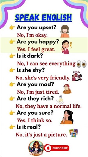 English Conversation Practice for Beginners | Easy Questions & Answers🗣️