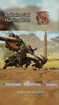 Iconic Rathalos armor and weapons #capcomgames #gaming #monsterhunter #mhw