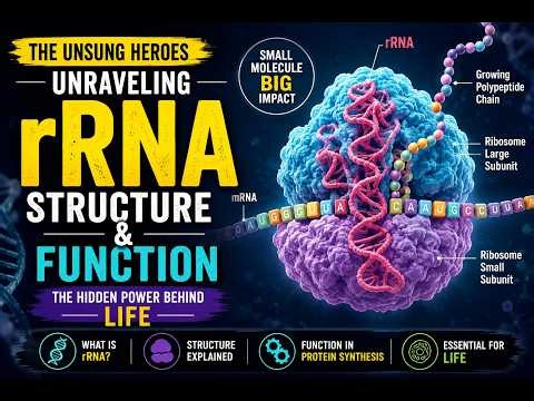 rRNA Explained – The Hidden Hero of Protein Synthesis
