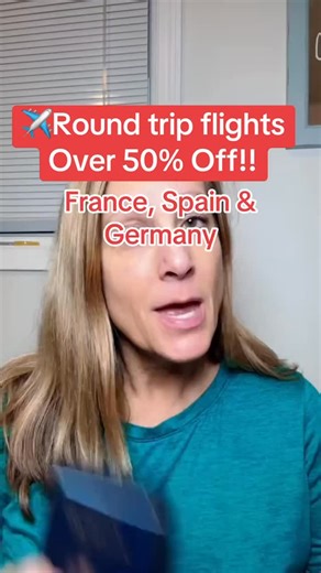 Flights With Darlene on Instagram: "✈️ Round-trip cheap flights over 50% off to Paris, France Madrid, Spain, and Berlin, Germany with the Airclub app #airclubpartner #CheapFlights #france #spain #germany"
