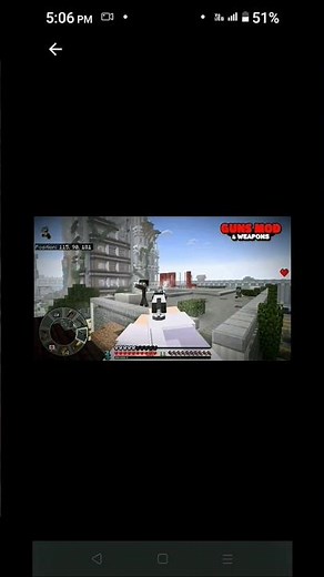How to download Minecraft gun mod for Minecraft MCPE #minecraft #trend #shorts