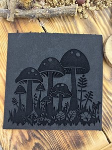 Mushroom Pattern Texture Mat: Flexible Foam for Pottery Clay, Soap - Etsy Canada