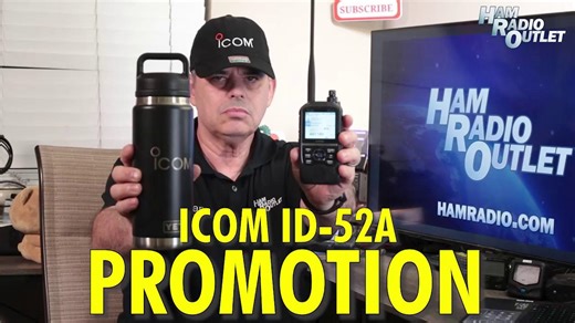 Ham Radio Outlet on Instagram: "ICOM ID-52A Promotion Announcement! Does buying an ID-52A, rather than an ID-52A PLUS make sense? Yes! The "PLUS" version has very few additional/updated features, and unless you really need them, you can save $220 by buying the ID-52A instead of the ID-52A PLUS! But wait... there's more! Watch the video to find out what else you get by purchasing this package! Product Link: PROMO-ID52A: https://hro.net/Y3puM2hSbHY Watch on YouTube: https://youtu.be/RB8u1AMY4mY Ha