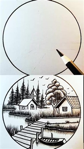 Captivating Landscape Drawing Techniques