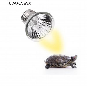 [Hot Item] 50W Crawler Light Turtle Sunning Back Light UVA UVB UV Full Spectrum Instead of UVB Fluorescent Light