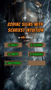 33K views · 5.7K reactions | Zodiac Signs with Scariest Intuition 6....
