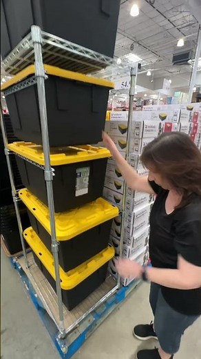 27 Gallon Storage Bin and SafeRacks Storage Rack Best Solution Ideas