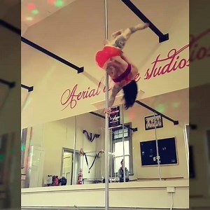 Pole and aerial silks 󾔏󾔏 Feat. Bobbi, my new pole uggs and Audrey 󾌧󾍘 | Bethany Finlay Aerial Artist