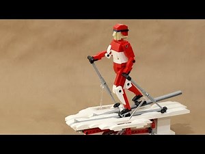Cross Country Skier LEGO Kinetic Sculpture