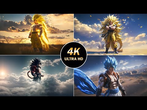 Dragon Ball Z Live Wallpaper // Goku Live Wallpaper Pc 4k