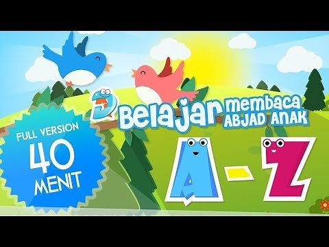 Belajar Membaca Anak TK, Video Animasi Abjad ABC Full Version Berhitung & Bernyanyi Lagu Anak