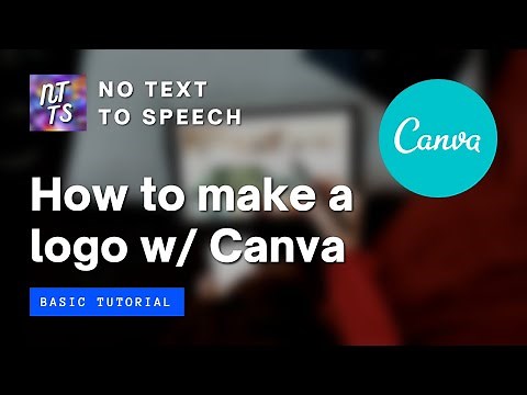 How to use Canva to make a Basic Logo