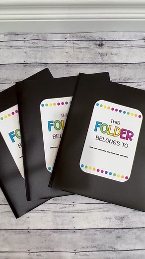 Organize Your Homework with These Fun Homework Folders!