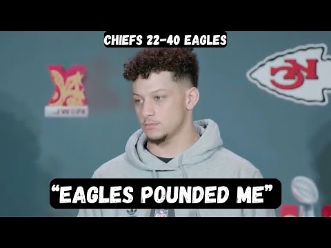 Patrick Mahomes Post Game Press Conference Interview - Chiefs vs Eagles - Super Bowl LIX