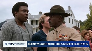 Louis Gossett Jr., the first Black man to win a supporting actor Oscar in 1983 and an Emmy winner for his role in the TV miniseries "Roots," has died at 87. https://cbsn.ws/3xr2LUg | CBS Evening News
