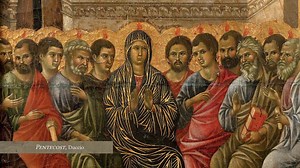 17K views · 632 reactions | Today we celebrate the feast of Pentecost where the Holy Spirit descended upon the Virgin Mary and the Apostles. Watch this Pentecost clip from our latest series, LECTIO: Evangelization! | Augustine Institute | Facebook