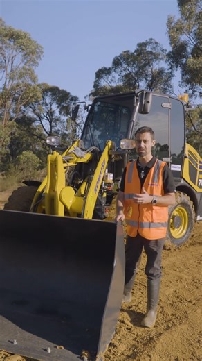 Check out the WA70M-8E0 loader! Fitted with a 1m³ bucket, a quick coupler and an auto greaser, it’s built to help keep downtime to a minimum for your site. Learn more about the WA70: https://www.komatsu.com.au/equipment/wheel-loaders/0kw-127kw-(0-75m3-3-2m3)/wa70-8 #komatsu #earthmoving #wheelloader #construction | Komatsu Australia