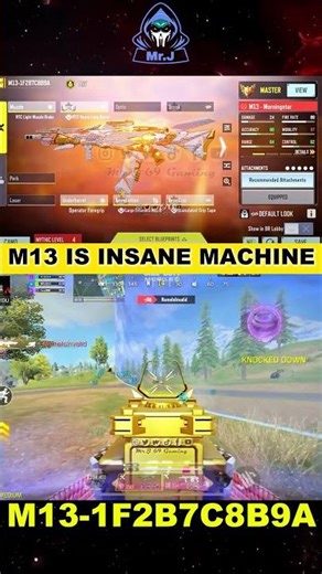 THIS M13 GUNSMITH is AK117 KILLER IN CLOSE & MID RANGE 🤯