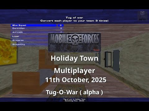 Mobile Forces Multiplayer: Holiday Town Tug-o-War