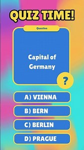 Berlin: Quick Capital Quiz